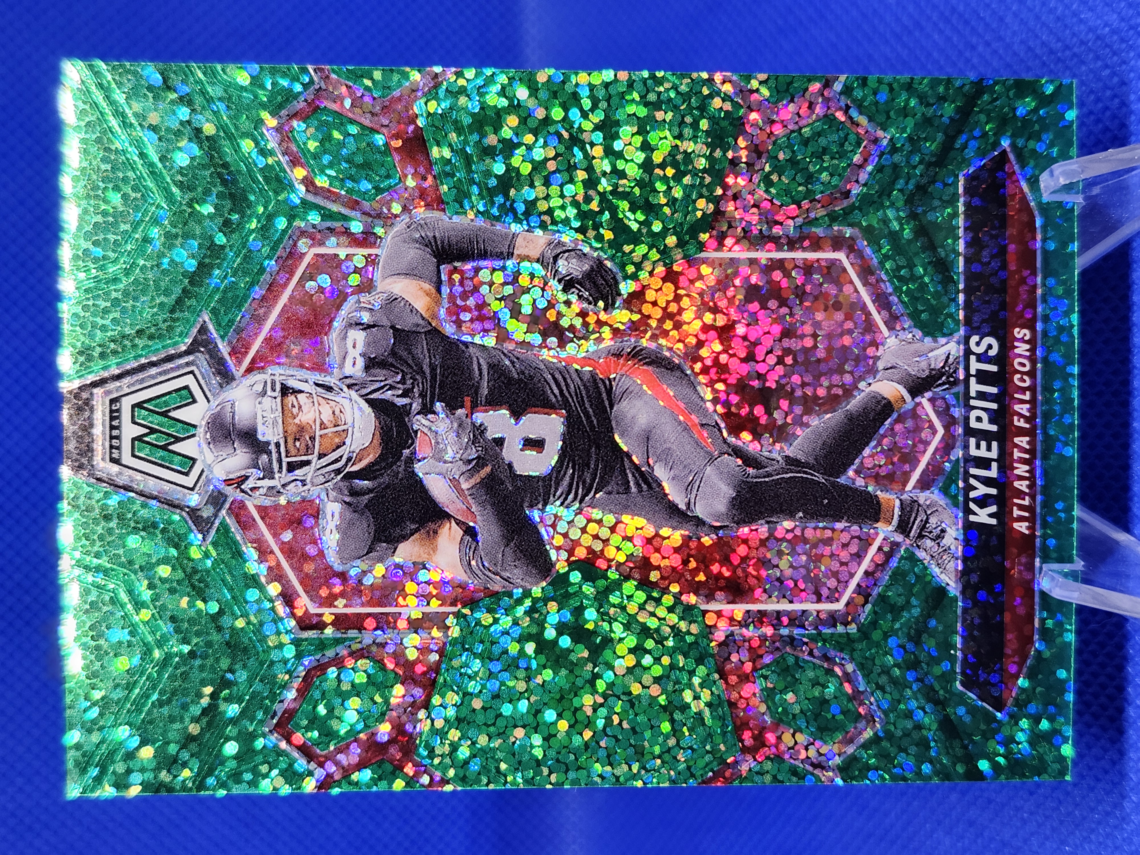 2024 Mosaic Kyle Pitts Green Sparkle /8