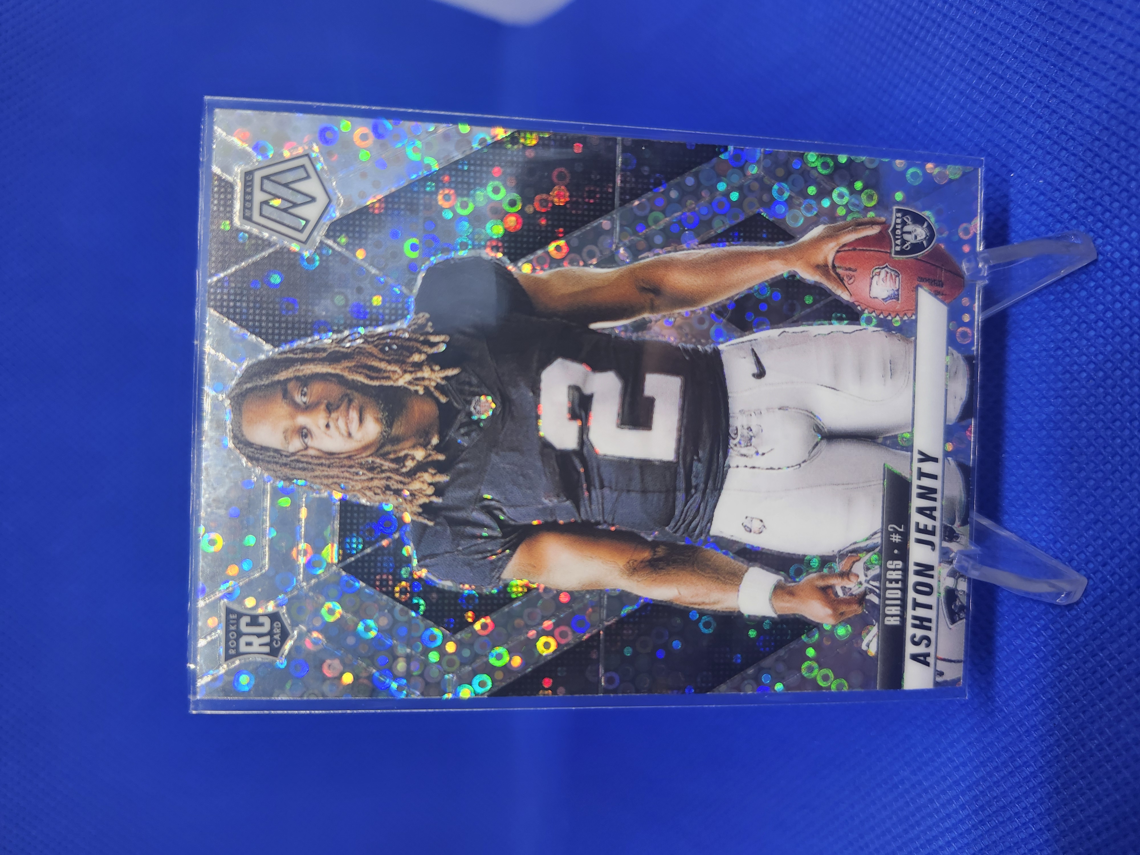 2024-25 Mosaic Ashton Jeanty Silver Disco (print line)