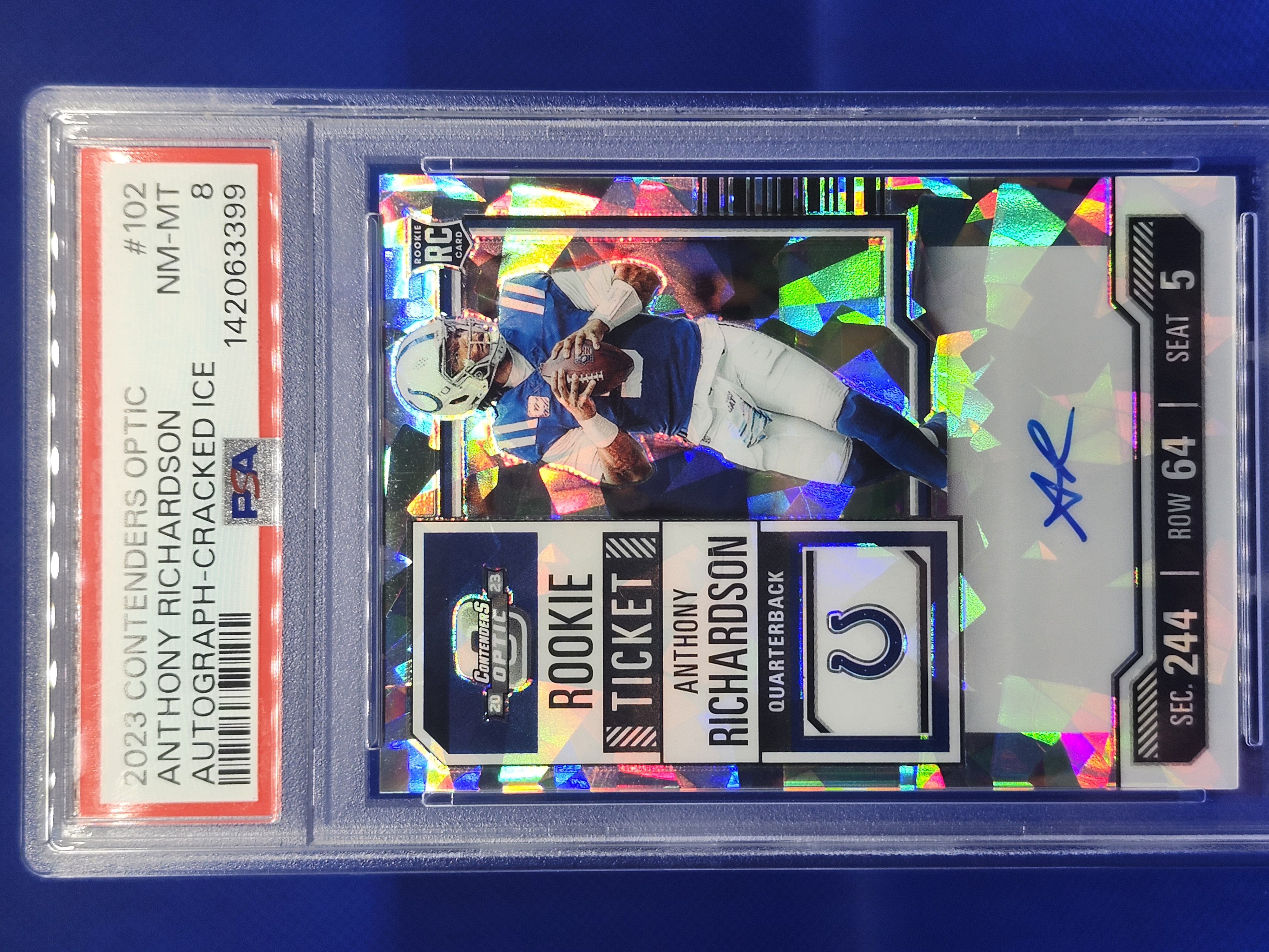 2023 Contenders AR Cracked Ice /22