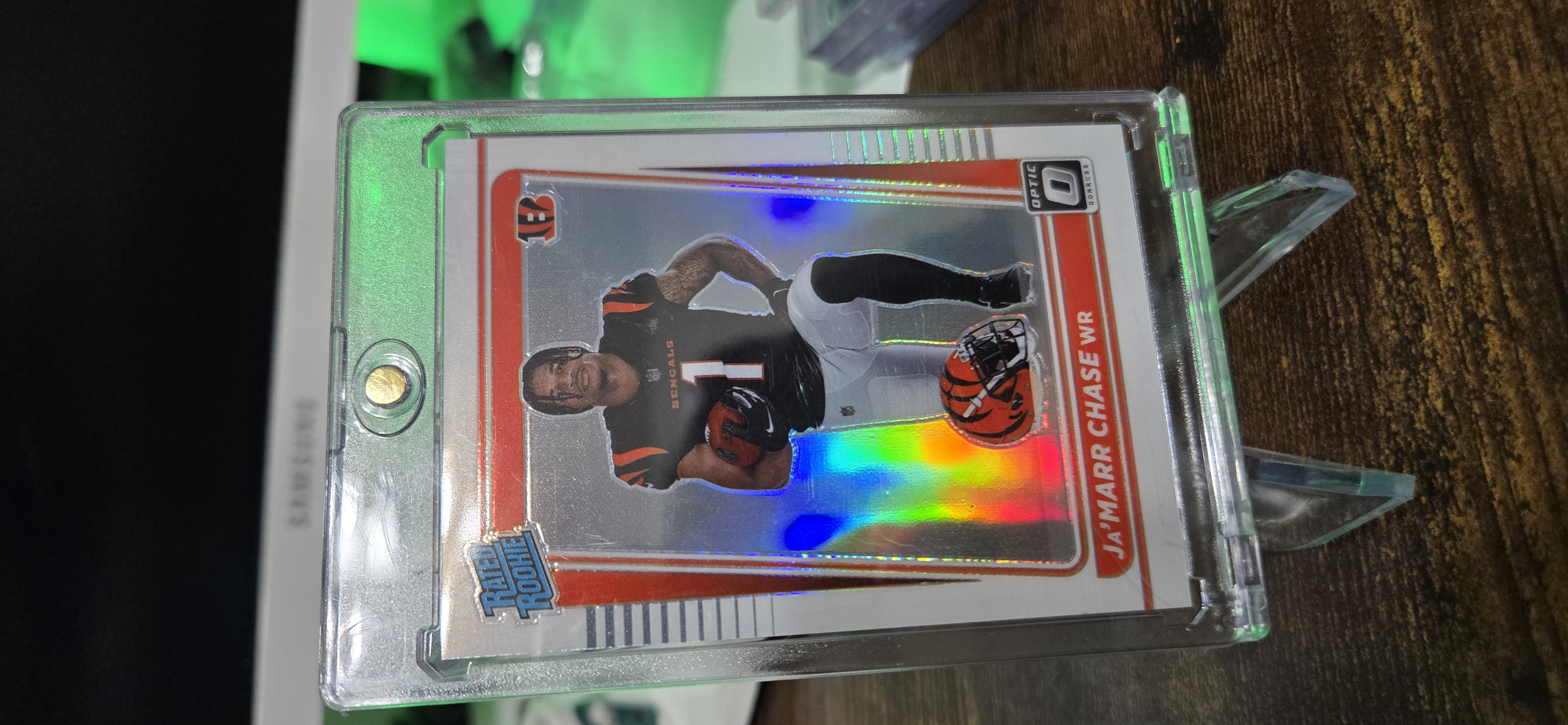 Ja'Marr Chase Rated Rookie Holo